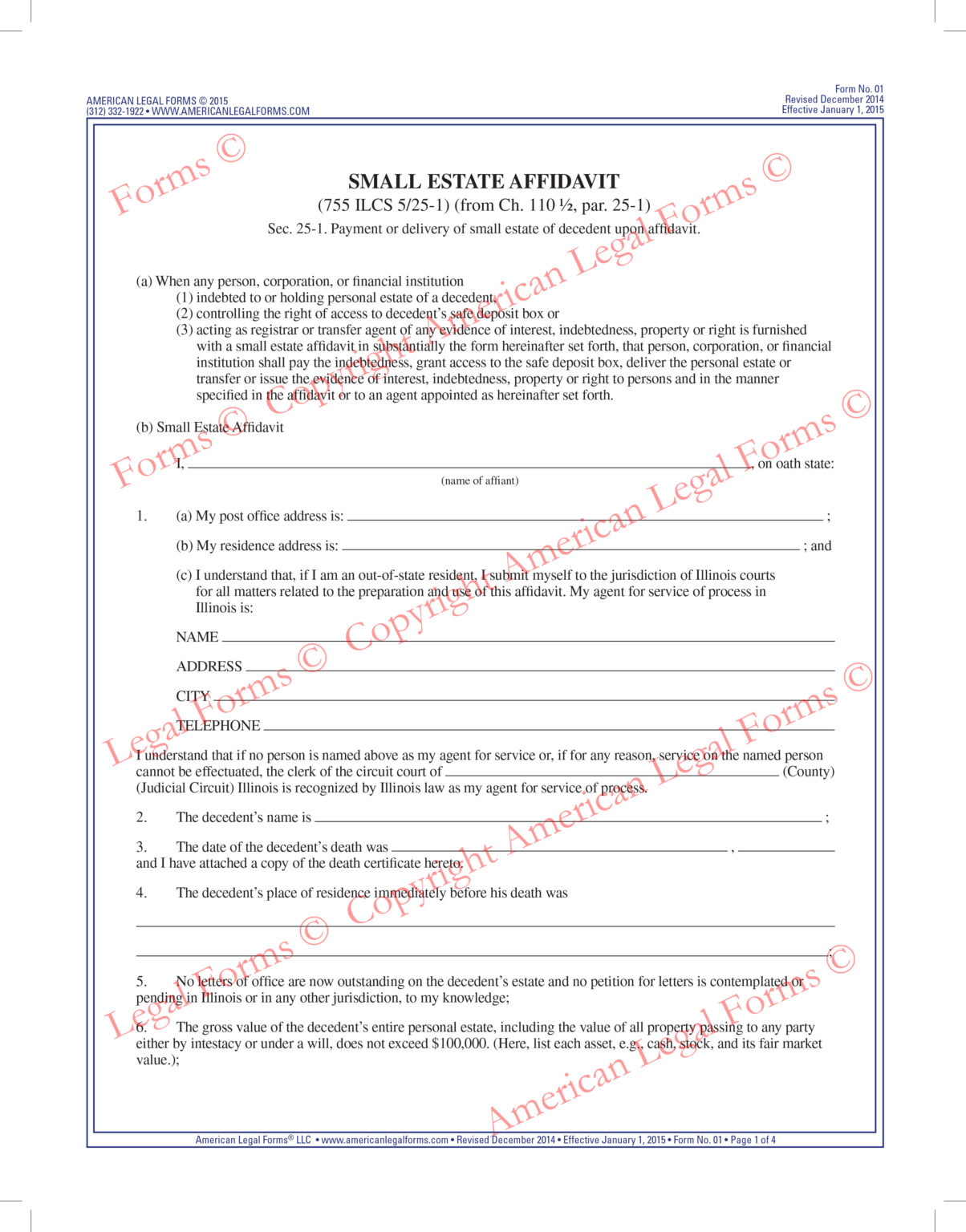 Affidavits American Legal Forms